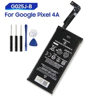 แบตเตอรี่แท้ G025J-B สำหรับ Google Pixel 4A 4G G025J-B ของแท้ ความจุแบตเตอรี่ 3080MAh+ชุดไขควงถอดฟรี