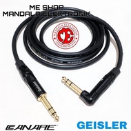 6.5mm straight to TRS jack cable 6.5mm L geisler original 50cm-10M - 50cm