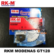 RKM MODENAS GT128 SPROCKET SET