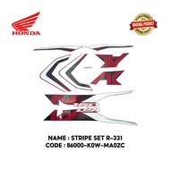 HONDA ADV 160 Stripe Set R-331 Sticker Coverset 86000-K0W-MA0ZC