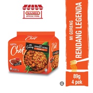 MAMEE CHEF Rendang Goreng Pack Noodles ( Packs of 4)