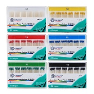 【higher quality】160Pcs/pack Absorbent Paper Points Dentist Products 0.02 0.04 0.06 Taper