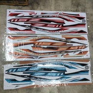 Stiker sticker body stripe cover set (3) yamaha srl115z srl 115z lagenda115z lagenda 115z