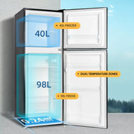 CHiQ Fridge 2 Door Top Freezer Refrigerator (166L) CTM138L Peti Sejuk