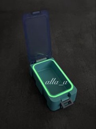 全新 迷你夜光 收納盒 小巧 mini 零件盒 軸心盒 軸芯盒 工具盒 儲物盒 輕巧便攜 輕便易攜 簡約設計 釣魚 路亞 魚具 釣具 魚竿 魚輪 捲線器 筏仔 筏竿 投竿 磯竿 磯釣 魚鉸 魚挍 魚鉤