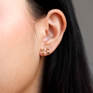 Ribbon & Mini Ribbon Earrings ต่างหูโบว์ เงินแท้925  (Pre order 5-6 days)