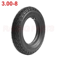 ≈3.00-8 tire 300-8 Scooter Tyre &amp; Inner Tube for Mobility Scooters 4PLY Cruise Scooter Mini Moto ☌☛