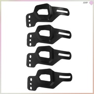 4 Pcs Helmet Ear Covers Detachable Children's Accessories 0.00X0.00X0.00CM Black Pp junshaoyipin