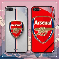 NA-3 Arsenal FC HD Softcase Glossy Glass for Realme C1 C2 C2s OPPO A3S A5 A12E