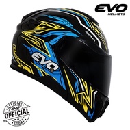 EVO VXR-4000 Sigma Modular Dual Visor Helmet with Free Clear Lens Ee2r