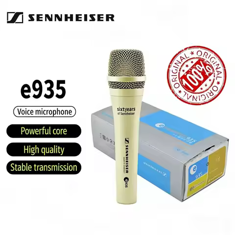 Original Sennheiser E935 Dynamic Vocal Microphone Professional Handheld Mic for Stage Live Karaoke w