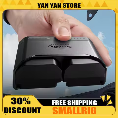 Smallrig NP FZ 100 FW50 LP E6NH EN-EL15c Battery Charger 22W Dual Slot Camera Battery Charger for So