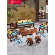 Wang Carpenter Mahogany Sofa Rosewood Wenge Living Room Combination Furniture Small Apartment New Ch