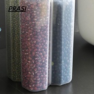 PRASI Cereal Storage Container, 4 Compartment Multifunctional Food Storage Container, Storage Organi