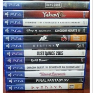 Playstation 4 games