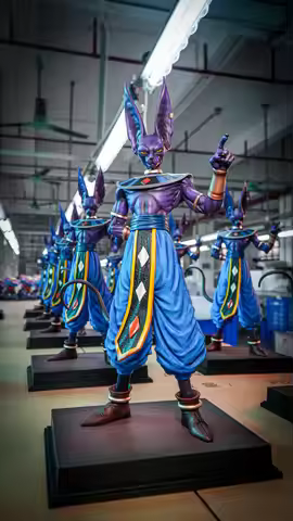 JT Studio Dragon Ball Super Large Destruction God Lord Bilus -50cm Statue Model Handmade Ornament