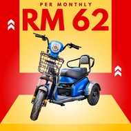 AZ E Bike|Elektrik Tricycle|Skuter Elektrik 3 Roda|Electric Scooter 3 Wheel|电动自行车|电动三轮车|EBike|Basikal Elektrik