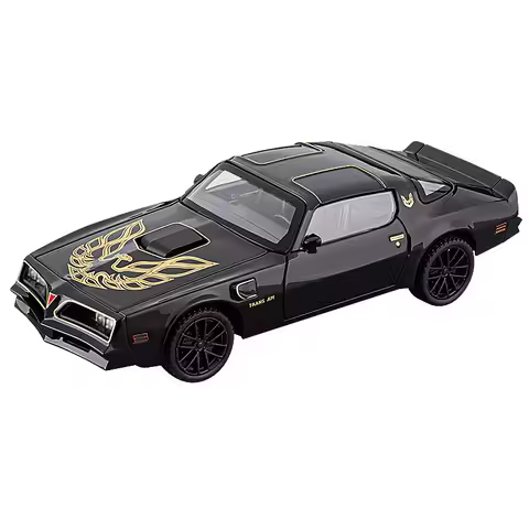 1:32 USA Muscle Pontiac Firebird Pop Up Headlight Diecast Car Model Premium Collection Ornament