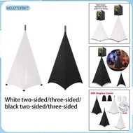 [mojotorw7] Tripod Stand Cover Dj Lighting Stand Scrim Universal Speaker Stand Cover Double Sided St