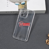 OPPO A6 PRO CLEAR CARD CASE CARD SLOT OPPO A6 PRO