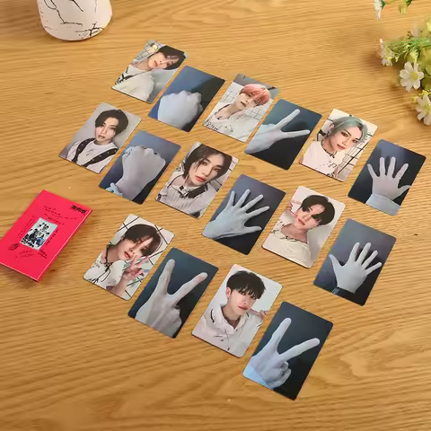 SKZOO Korean pop idol SK album KARMA new regular album postcards Stray Kids peripheral cards collect