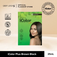 iColor Plus Shampoo-In Hair Color Brown Black 25ml