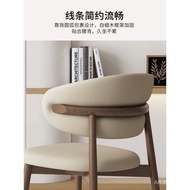 Dining Chair Home Bedroom Desk Chair Nordic Light Luxury Office Conference Chair Mahjong Chair Hotel Dining Table and Chair Leisure Tea Chair