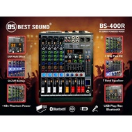 ( Ready Stock ) BS Best Sound Powered Mixer 4 Channel BS-400R