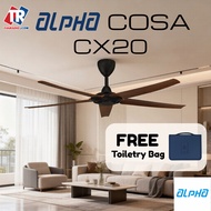 Alpha Cosa CX20 LED/Non LED56" 5B Alpha Kipas Siling 5B 56" DC Motor Remote Control Ceiling Fan 吊扇