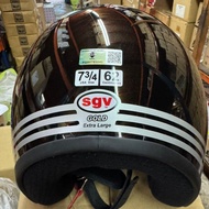 SGV62 HELMET OVERSIZE XL ORIGINAL 3 BUTTON SIRIM APPROVED (D-RING)