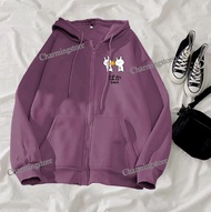 sweater jaket resleting depan motif baka jaket wanita terbaru 2024 l xl xxl xxxl xxxxl 3xl 4xl jaket