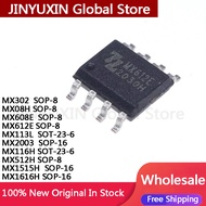 【Clearance Markdowns】 10PCs mx302 mx08h mxcude mx612e sop-8 mx113l SOT-23-6 mx2003 sop-16 mx116h SOT