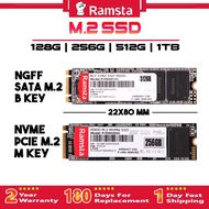 Ramsta M.2 128G 256G 512G 1TB SSD M.2 R600-NGFF R900-NVMe PCIe | Internal Solid State Drives Capacit