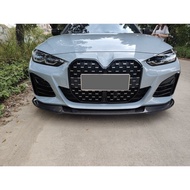 for BMW 4 Series G26 425i M Sport 2020+ Carbon Fiber Car Front Bumper Lip Spoiler Front Lip Chin Spo