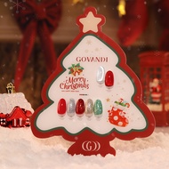 เซตสีเจลคริสต์มาส เซต7สี Christmas Gel Set ยาทาเล็บเจล แถมชาร์ต (Danny Coll) GOVANDI - G10 - wenails