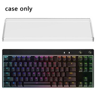 Geekria Tenkeyless Keyboard Dust Cover, Clear Acrylic Keyboard Cover for 80% Compact 87 Key Keyboard