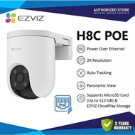 EZVIZ H8C PoE 3MP 1296P 2K Two Way Talk Pan/Tilt Color Night Vision Motion Detection Outdoor PoE Sec