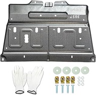 Manganese Steel Engine Splash Guard ML3Z-7222-D with Mounting Screws Compatible with Ford F150 2015-