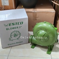 terbaru Mesin blower keong 3 inch Elektrik blower keong 3" Blower
