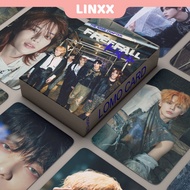 LINXX 55 Pcs TXT The Name Chapter: FREEFALL Album Lomo Card Kpop Photocards  Postcards  Series