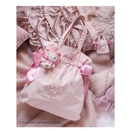 【 Maison De FLEUR】6 Color In Stock Japanese Cooperation Co-branded Floral My Melody Women Shoulder B