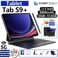 COD 2025 Pad S9 Ultra Tablet 12 inci 16GB+512GB Android 12.0 Tablet Murah WiFi 4G/5G Tablet WIFI