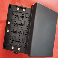 PTF-12 12Relay Socket Road Fuse Socket Combination Fuse Box Relay Socket5Relay