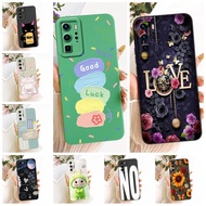 Huawei P40 Pro Case Cover Luxury Fashion Cool Kawaii Cute Painted Silicone Casing ELS-NX9 ELS-N04 EL
