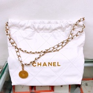 Chanel 22 白金小號