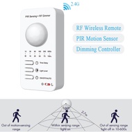 PIR Motion Sensor Dimming Led Controller 5V 12V 24V 2.4G Rf Remote Control Daylight Detection Pir
