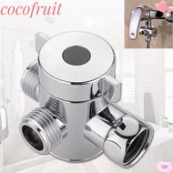 COCOFRUIT 1/2 Inch 3-Way Connector Toilet Switch Adjustable Diverter Valve