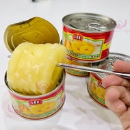 [Expiry Sep 2026] LEE 100% New Pineapple Slice 李凤梨片 234 gram 黄莉肉片 Jus Nanas Canned Fruits
