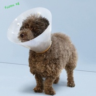 FUZOU Cat Recovery Collar, Adjustable Plastic Pet Protective Collar, Dog Elizabeth Cone Anti-bite An