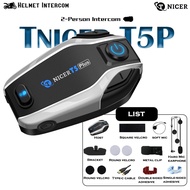 TNICER T5 Plus Motorcycle Bluetooth Headset（T5 Upgraded）